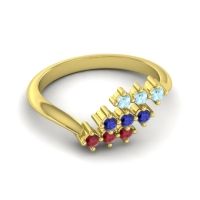 Simple Pave Bypass Pravat Ring