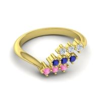 Simple Pave Bypass Pravat Ring