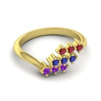 Simple Pave Bypass Pravat Ring