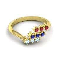 Simple Pave Bypass Pravat Ring