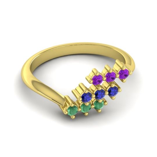 Simple Pave Bypass Pravat Ring