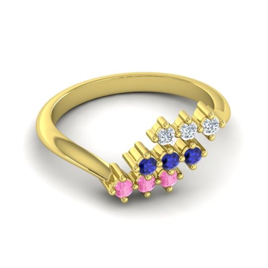 Simple Pave Bypass Pravat Ring