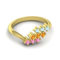 Simple Pave Bypass Pravat Ring