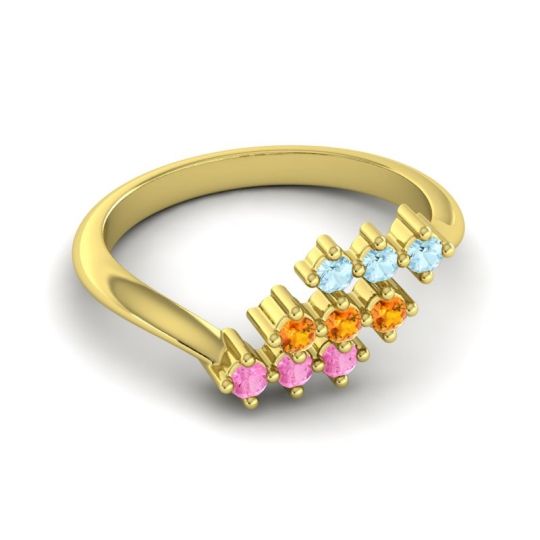 Simple Pave Bypass Pravat Ring