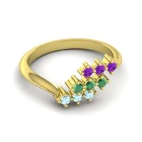 Simple Pave Bypass Pravat Ring