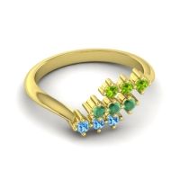 Simple Pave Bypass Pravat Ring