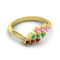 Simple Pave Bypass Pravat Ring