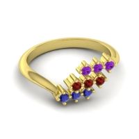 Simple Pave Bypass Pravat Ring