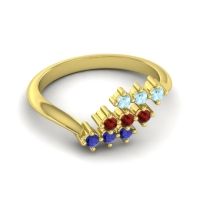 Simple Pave Bypass Pravat Ring