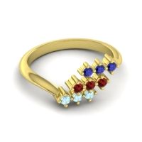 Simple Pave Bypass Pravat Ring