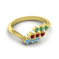Simple Pave Bypass Pravat Ring