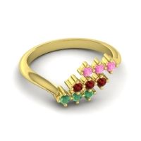 Simple Pave Bypass Pravat Ring