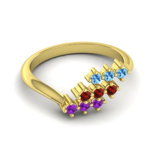 Simple Pave Bypass Pravat Ring