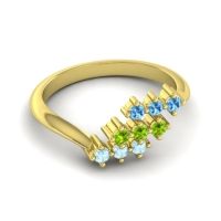 Simple Pave Bypass Pravat Ring