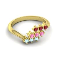 Simple Pave Bypass Pravat Ring