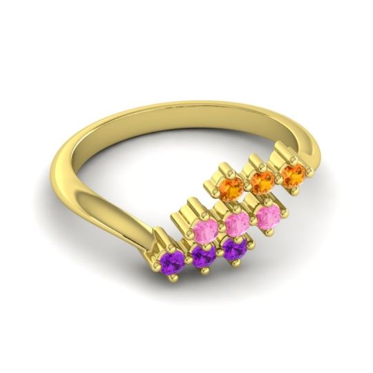 Simple Pave Bypass Pravat Ring