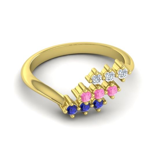 Simple Pave Bypass Pravat Ring