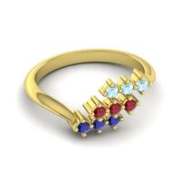 Simple Pave Bypass Pravat Ring