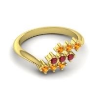 Simple Pave Bypass Pravat Ring