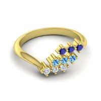 Simple Pave Bypass Pravat Ring