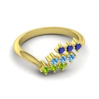 Simple Pave Bypass Pravat Ring