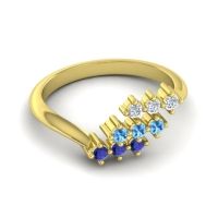 Simple Pave Bypass Pravat Ring