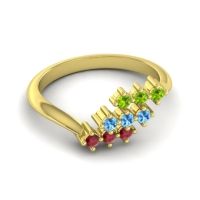 Simple Pave Bypass Pravat Ring