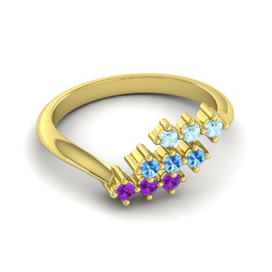 Simple Pave Bypass Pravat Ring