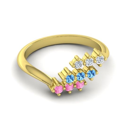 Simple Pave Bypass Pravat Ring