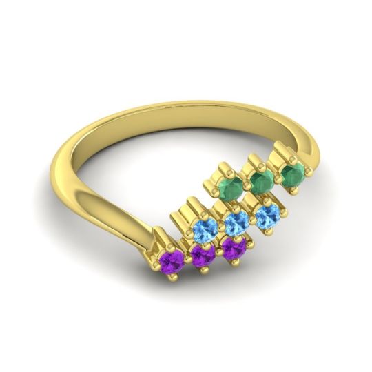 Simple Pave Bypass Pravat Ring