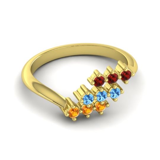 Simple Pave Bypass Pravat Ring