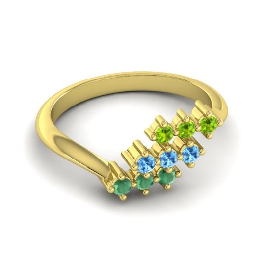 Simple Pave Bypass Pravat Ring