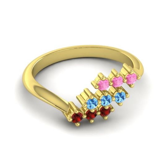 Simple Pave Bypass Pravat Ring