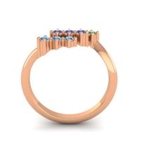Simple Pave Bypass Pravat Ring