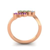 Simple Pave Bypass Pravat Ring