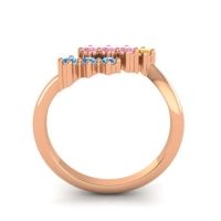 Simple Pave Bypass Pravat Ring