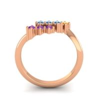 Simple Pave Bypass Pravat Ring