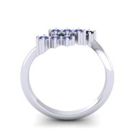 Simple Pave Bypass Pravat Ring