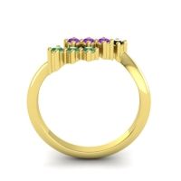 Simple Pave Bypass Pravat Ring