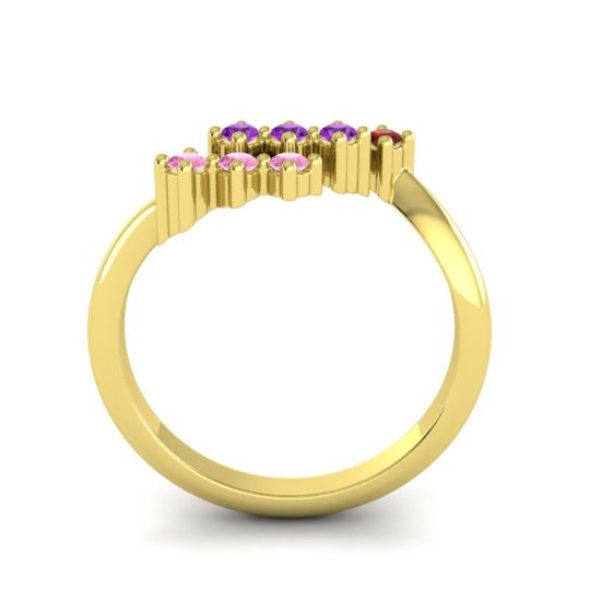 Simple Pave Bypass Pravat Ring