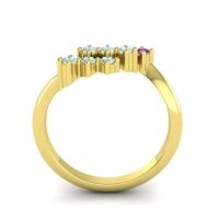 Simple Pave Bypass Pravat Ring