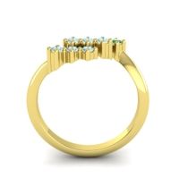 Simple Pave Bypass Pravat Ring