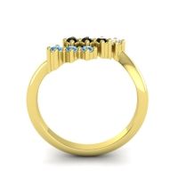 Simple Pave Bypass Pravat Ring