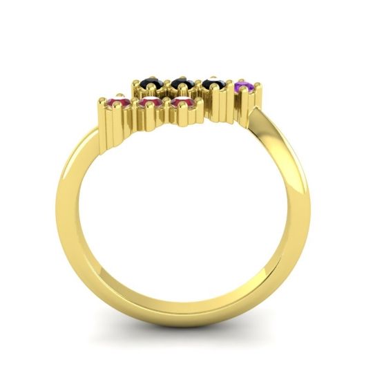 Simple Pave Bypass Pravat Ring