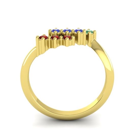 Simple Pave Bypass Pravat Ring