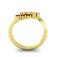 Simple Pave Bypass Pravat Ring