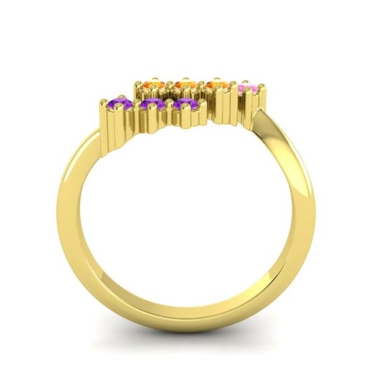 Simple Pave Bypass Pravat Ring