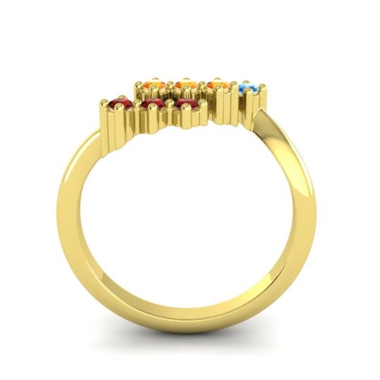 Simple Pave Bypass Pravat Ring