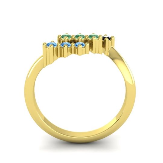 Simple Pave Bypass Pravat Ring