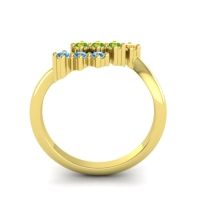 Simple Pave Bypass Pravat Ring